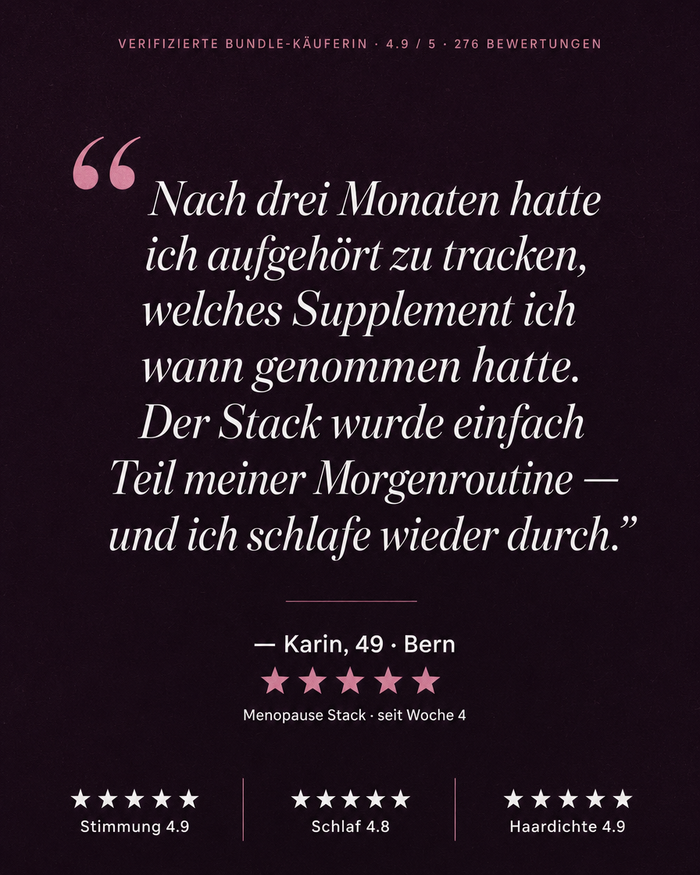 Menopause Stack — Hairmazing + MenoMood + DreamDrops — DE — carousel-5-testimonials