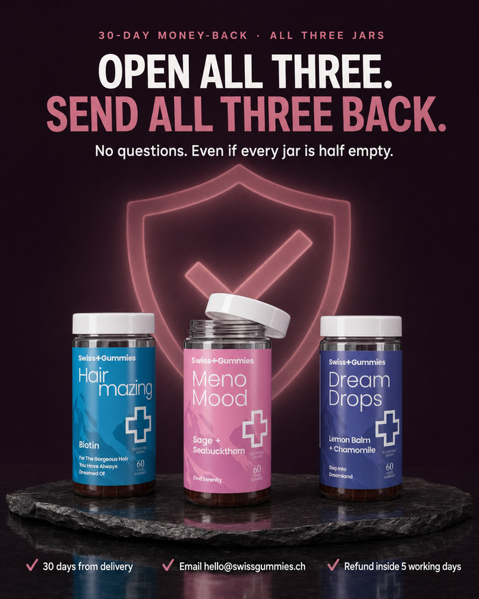 Menopause Stack — Hairmazing + MenoMood + DreamDrops — carousel-8-guarantee