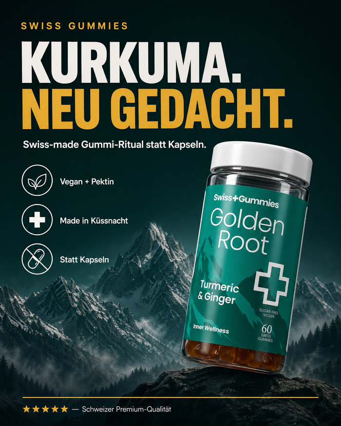 Kurkuma neu gedacht – Swiss-formulated Gummi-Ritual statt Kapseln