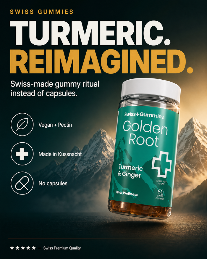 Turmeric reimagined – Swiss-formulated gummy ritual instead of capsules