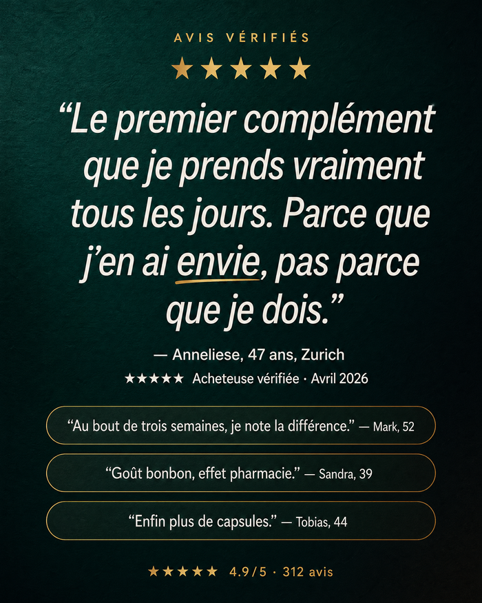 Avis vérifiés – 4.9/5 par les clients suisses