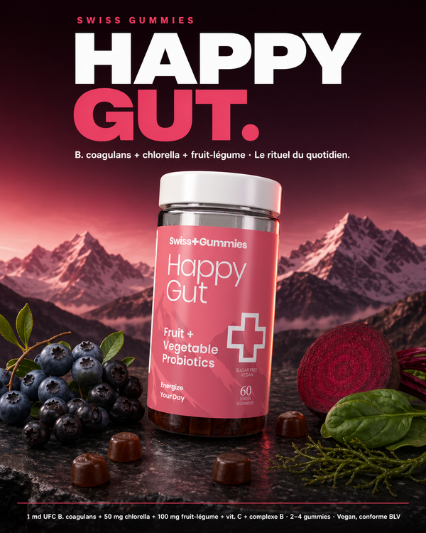HappyGut™ Probiotiques aux fruits et légumes