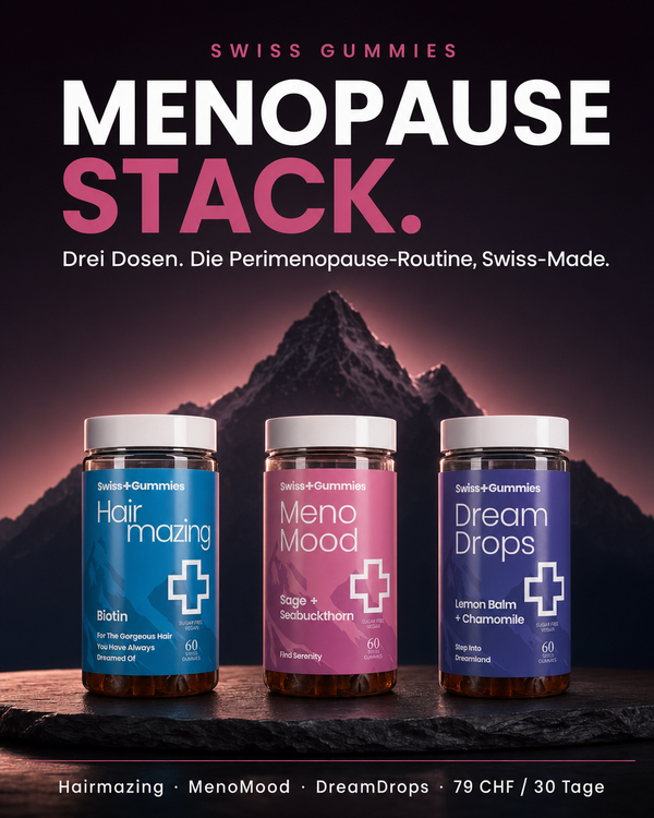 Menopause Stack — MenoMood + DreamDrops + Hairmazing