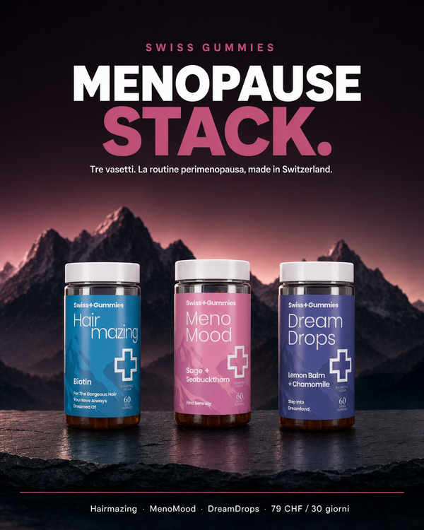 Menopause Stack — MenoMood + DreamDrops + Hairmazing