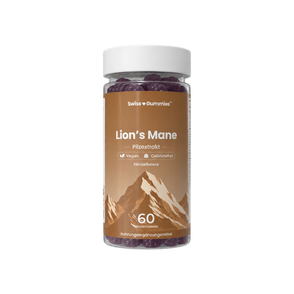 Lion’s Mane – gummies with 500 mg of Hericium extract