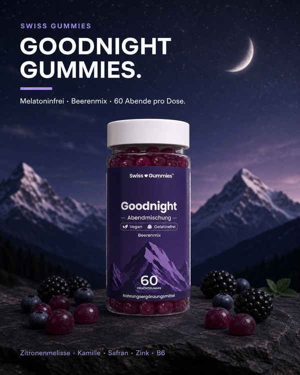 Goodnight – Fruchtgummis mit Zink, Vitamin B6