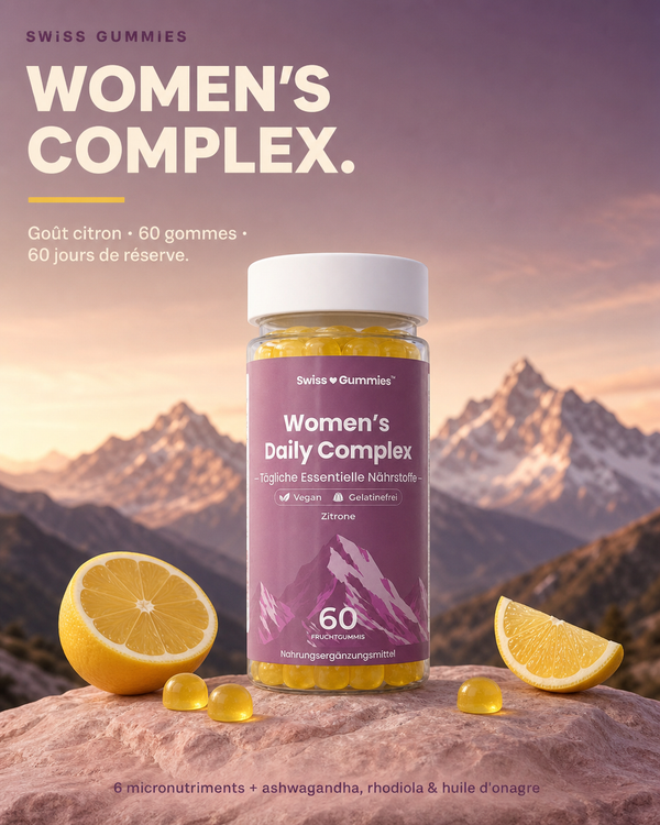 Women’s Complex – gommes aux vitamines, au chrome et aux extraits de plantes