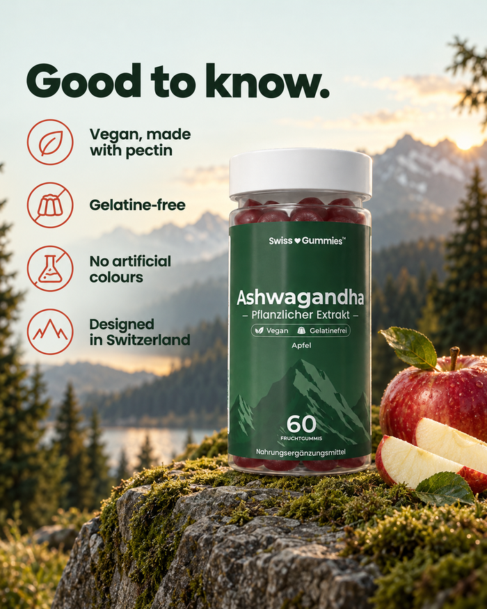 Swiss Gummies Ashwagandha: Good to know.