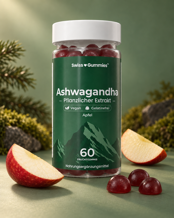Ashwagandha – caramelle gommose con 300 mg di estratto di radice e vitamina B6