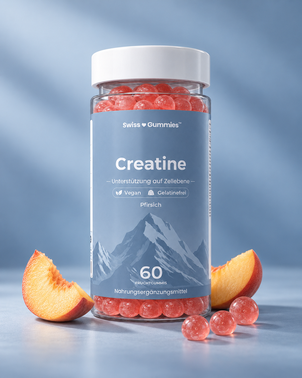 Creatine – gommes avec 1 000 mg de créatine monohydrate