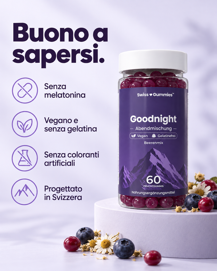Swiss Gummies Goodnight: Buono a sapersi.