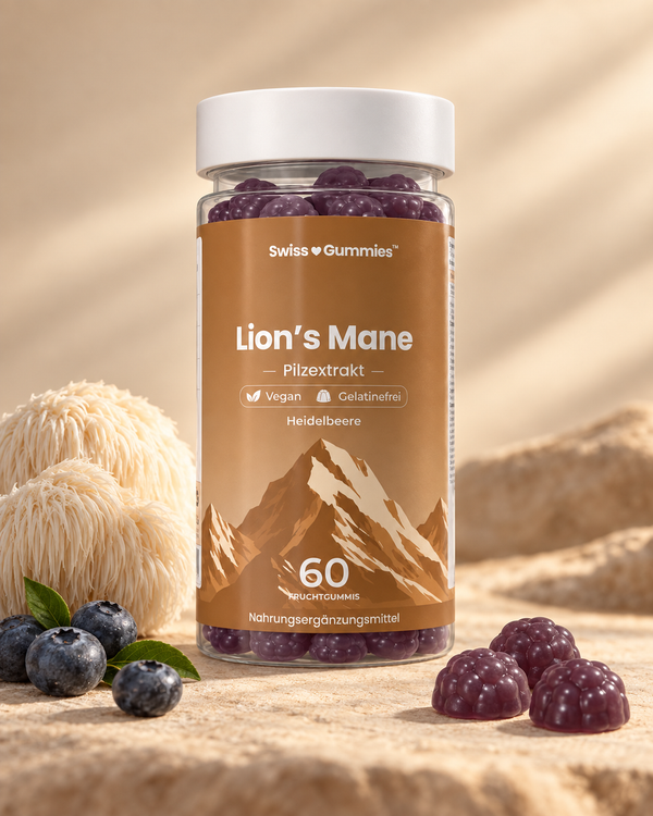 Lion’s Mane – gummies with 500 mg of Hericium extract
