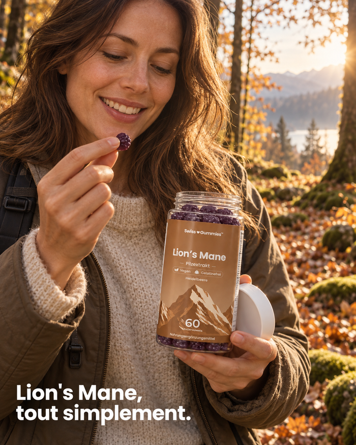 Swiss Gummies Lion's Mane: Lion's Mane, tout simplement.
