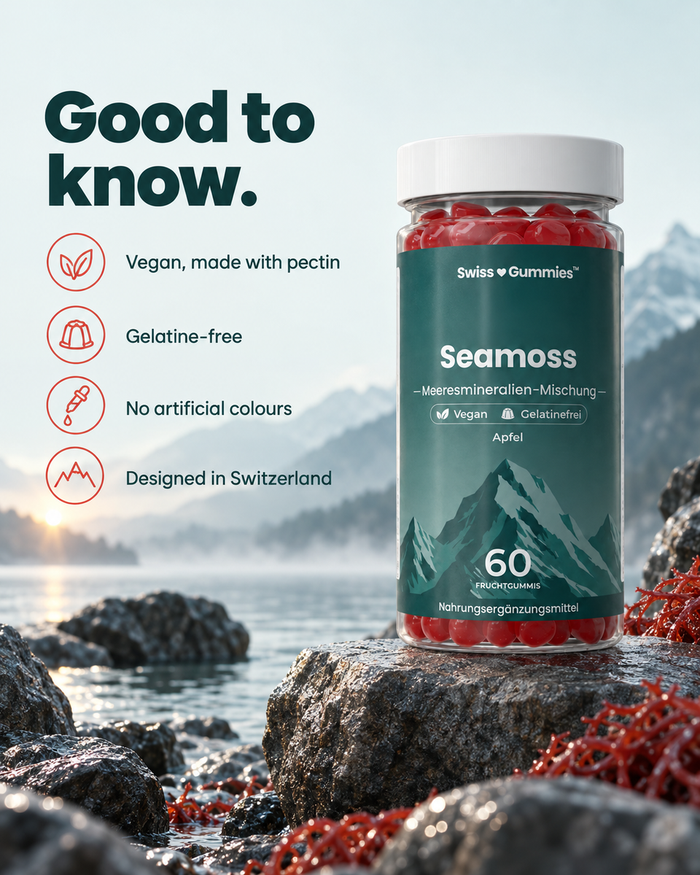 Swiss Gummies Seamoss: Good to know.