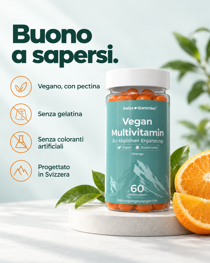 Swiss Gummies Vegan Multivitamin: Buono a sapersi.