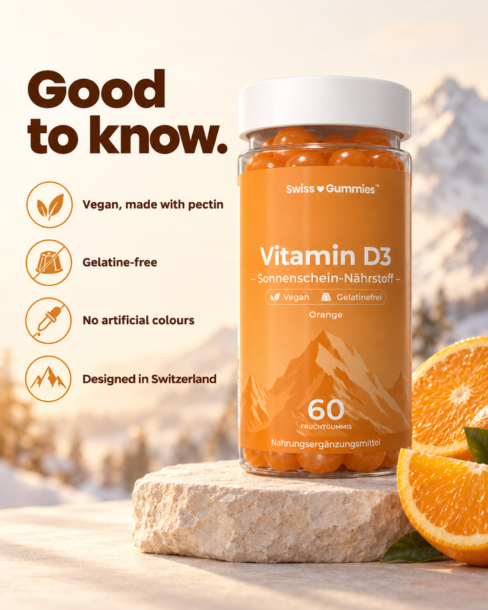 Swiss Gummies Vitamin D3: Good to know.