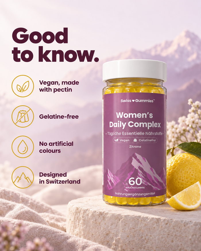 Swiss Gummies Women's Daily Complex: Good to know.