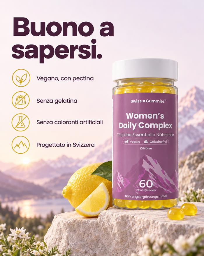Swiss Gummies Women's Daily Complex: Buono a sapersi.
