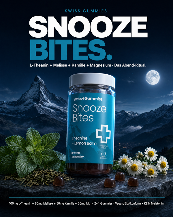 SnoozeBites™ Theanin + Zitronenmelisse