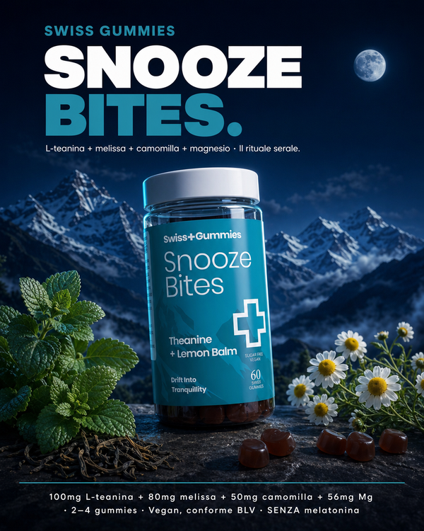 SnoozeBites™ Teanina + melissa